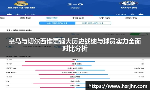皇马与切尔西谁更强大历史战绩与球员实力全面对比分析