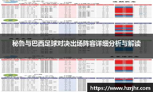 秘鲁与巴西足球对决出场阵容详细分析与解读